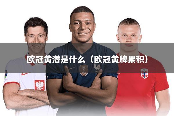 欧冠黄潜是什么(欧冠黄牌累积)