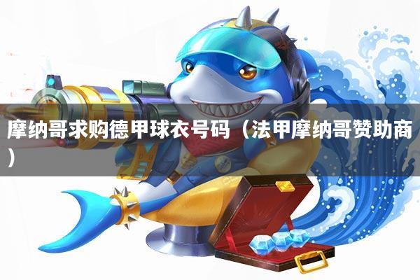 摩纳哥求购德甲球衣号码(法甲摩纳哥赞助商)